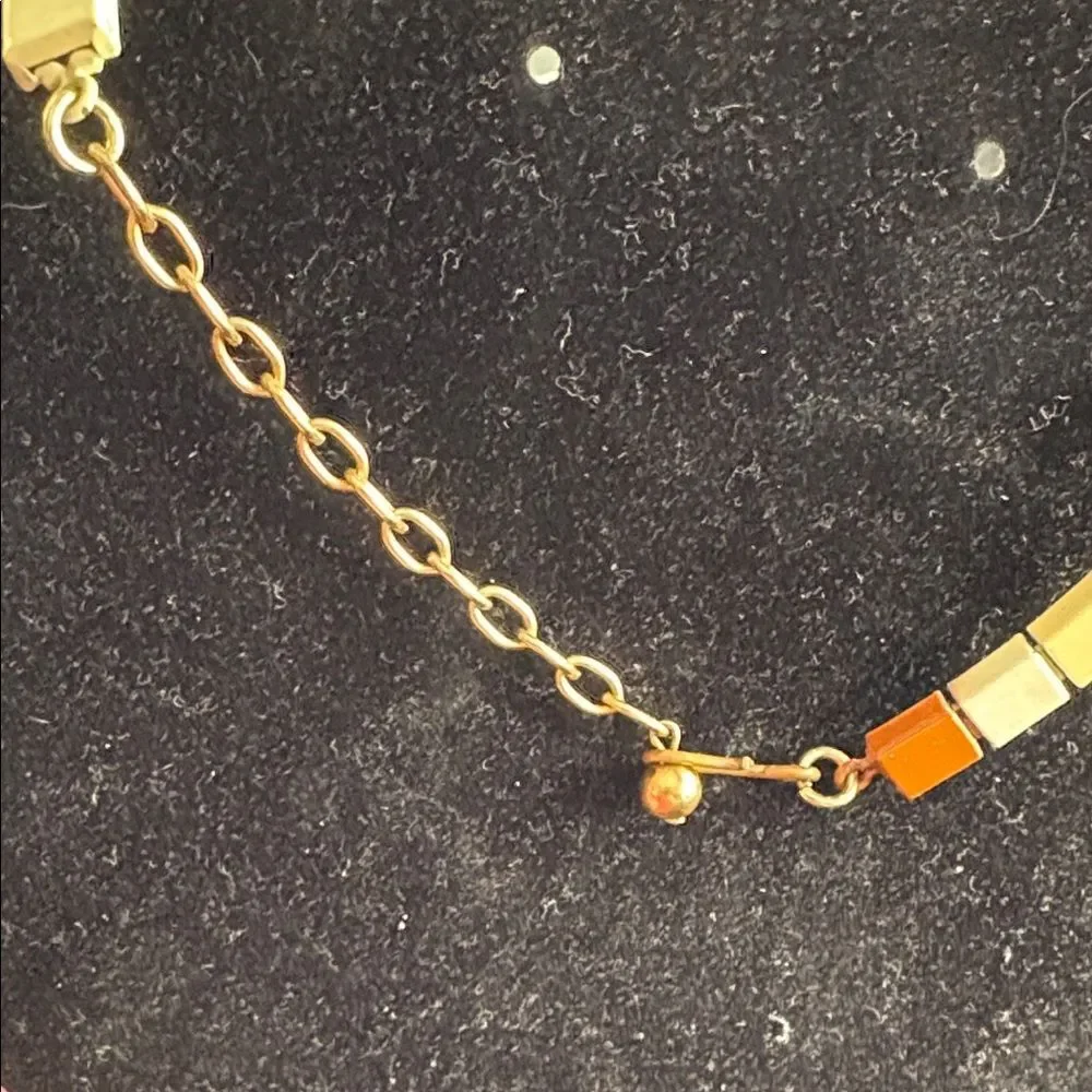 Vintage Stone Choker Necklace